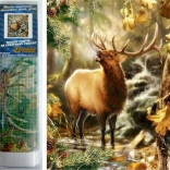 Norimpex Diamantmalerei Ruf des Waldes 30x40 cm