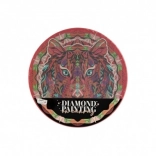 Diamant-Malerei Mandala Löwe Durchmesser 30 cm