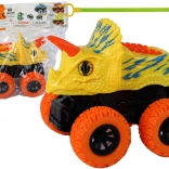 Spielzeug Geländewagen Triceratops mit Gummireifen