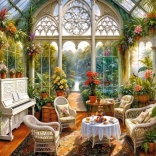 Cherry Pazzi Puzzle Gartensymphonie 2000 Teile