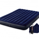 Aufblasbare Doppel-Luftmatratze 203 × 152 cm mit Kissen INTEX Velour