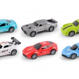 Metall-Rennautos 7,5 cm – Set mit 4 Stück