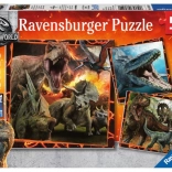 Ravensburger Puzzle JURASSIC WORLD: Das gefallene Königreich 3×49 Teile