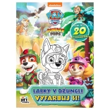 Malbuch PAW Patrol: Pfoten im Dschungel