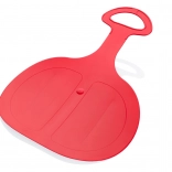 Plastischer Rutscher Pinguin – roter Schneebob mit Griff