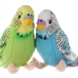 Plüsch Wellensittich 14 cm