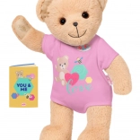 Plüsch-Teddybär BABY BORN im rosa Outfit 36 cm
