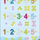 Larsen Lehrreiches Puzzle Zahlen bis Fünf