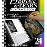 ROYAL & LANGNICKEL Kratzblock Tiere – 12 Kratzbilder und 12 Blankoseiten