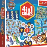 Spielesammlung Paw Patrol 4-in-1