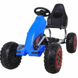 Großes Kinderpedal-Gokart Strong Blau
