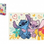 Dino Puzzle Stitch und Angel 24 Teile