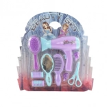 Kinderset mit batteriebetriebenem Föhn und Friseur-Zubehör