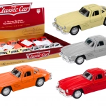 Klassisches Metallauto 1:32 mit öffnenden Türen und Schwungradantrieb