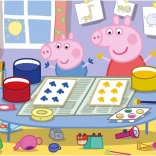 Puzzle Peppa Pig Künstlerin 24 Teile