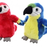 Plüsch-Ara-Papagei 14 cm, umweltfreundlich