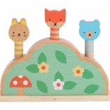 Holz-Spring-Spielzeug Petit Collage Petit Friends