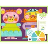 Malen mit Palette – niedliche Tierchen DJECO