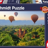 Puzzle Heißluftballons über Mandalay 1000 Teile