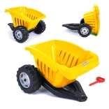 Woopie Kinderanhänger Active Trailer gelb 35 kg