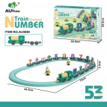 Mathematik-Zug – Lernset mit 53 Teilen