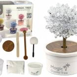 Magischer Kristallzuchtbaum Silberne Erlebnisse