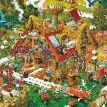 Heye Puzzle Cartoon Classics: Lustige Farm 1000 Teile