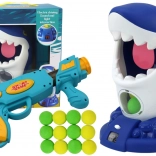 Geschicklichkeitsspiel: Auf den Hai schießen mit Kugeln