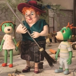 Puzzle Treflíci mit der Tante 20 Teile