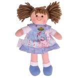 Stoffpuppe Sarah von Bigjigs Toys 28 cm