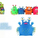 Stressball Monster mit Licht