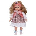 Puppe mit Schleife 39 cm