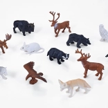 Mojo Mini-Welt Waldtiere – Set mit 12 Figuren in der Tube