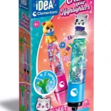 Clementoni Idea kreative Set zum Herstellen von Textmarkern Sweet Pets