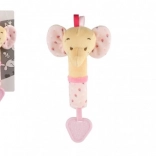 Plüsch-Elefant mit Sound 17 cm – rosa