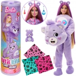Barbie Cutie Reveal CARE BEARS – Sanftes Herz, lila Bär