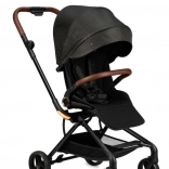 Sport-Kinderwagen MoMi ADELLE Schwarz-Gold 2023