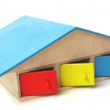 Holzgarage für Autos