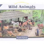 Großes Set afrikanischer Tiere – Lernspielzeug für Kinder