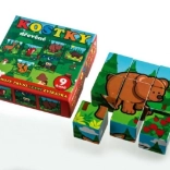 Kubus-Würfel Meine Ersten Tierchen Holz