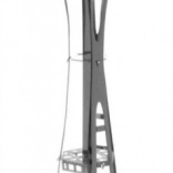 3D Metallbaukasten Seattle Space Needle