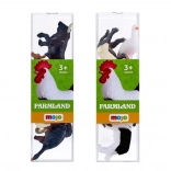 MOJO Mini-Welt – Bauernhoftiere, Set mit 6 Figuren