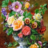 CASTORLAND Puzzle Blumen in der Vase 500 Teile