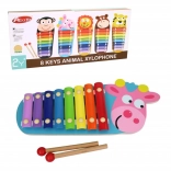 Holz-Xylophon für Kinder, 34 cm