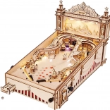 Holz-Puzzle Flippermaschine