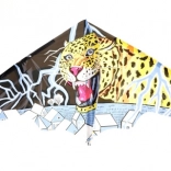 Lenkdrachen für Kinder 115 × 72 cm