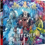 Puzzle The Witcher: Fraktion der Monster 500 Teile