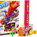 Interaktive Lokomotive mit Domino-Effekt