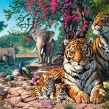 Puzzle Tiger Refugium 300 Teile