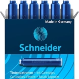 Tintenpatronen Schneider blau 6 Stk